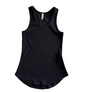 Women's Under Armour Heat Gear Ribbed Fitted Racerback Tank Top Size Medium